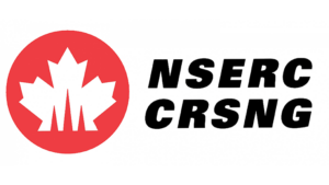 NSERC CRSNG logo with red circle with maple leaf inside